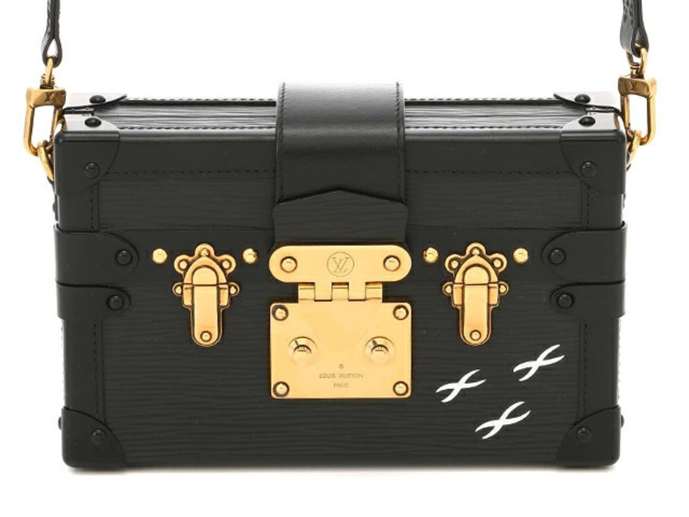 LOUIS VUITTON Malle Clutch Bag Epi Leather Shoulder